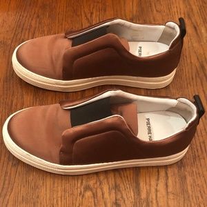 Pierre Hardy Satin Slip-on Sneakers Size 9